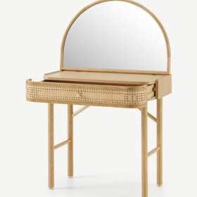 Resim Nora Makyaj Masası - Amerikan Meşe 