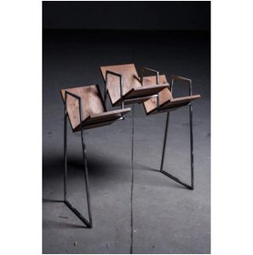 Resim Abronya Ahşap Dergilik Metal Plak Düzenleyici 