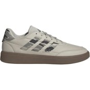 Resim adidas Courtblock JI4718 Erkek Spor Ayakkabı BEJ 
