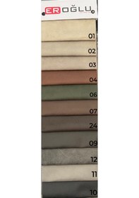 Resim Uras Kumaş Nubuk 10 Antrasit 