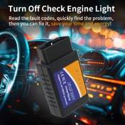 Resim Ücretsiz Android/iOS Uygulamalı Kablosuz OBD2 Tarayıcı - Versiyon 5.3 Yükseltilmiş, Hızlı Bağlantı, Pil Gerektirmez, Dayanıklı Polikarbonat Tasarım & Motor Arıza Kodları Kontrolü için Otomatik Uyku Modu, Yüksek Kaliteli Bağlantılılık, Araç Tanılama Cihazı, Şık Diagnostik Alet, Sağlam Yapı, Otomotiv Profesyonelleri İçin 