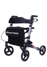 Resim Boyu Ayarlanabilir Tekerlekli Yürüteç Walker Rolatör 