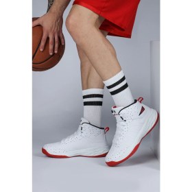 Resim Jump 28531 Beyaz - Kırmızı Erkek Basketbol Spor Ayakkabısı 