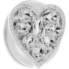 Resim Kickstand Taşlı Magsafe Stand - BEYAZ-(5796) 