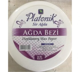 Resim Platonik Ağda Bezi 50 mt Rulo Kullanıma Uygun Yüksek Kaliteli Depilasyon Malzemesi 