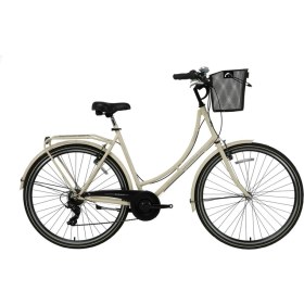 Resim Bisan Paradise S 28 Jant Şehir Bisikleti Krem 