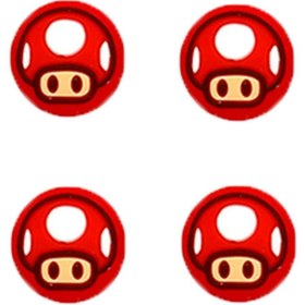 Resim WOTOBE Nintendo Switch/Switch Oled Uyumlu 3D Analog Koruyucu Silikon 