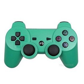 Resim Konsolplus Ps3 Dualshock 3 Kablosuz Oyun Kolu Yeşil 