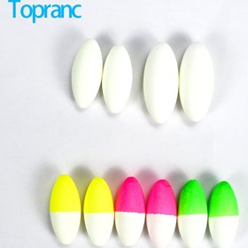 Resim 20'li Paket Topranc Oval Balık Yemi - Parlak Sarı, Pembe, Yeşil, Beyaz, Toksik Madde İçermez, Tatlı Su & Tuzlu Su Balıkçılığı İçin, Levrek, Alabalık, Turna Balığı, Tilapia İçin İdeal - Balıkçılık Misinaları & İpleri, Balık Yemleri ve Yemleri ile Uyumlu, Şekillendirilmiş Tasarım, Dayanıklı Yem, Yapay Yem, Levrek Balıkçıları, Yüksek Görünürlüklü Yem, Sağlam Yapı, Yem Aksesuarları, Profesyonel Balıkçılar, Bataryasız, El Sanatları İçin Yumurta, Balıkçılık Ekipmanı/Aksesuarı, Balıkçılık Tüm Ürünler 