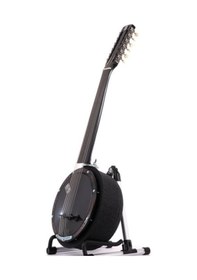 Resim Zeynel Abidin Cümbüş Cmb01cc Mat Siyah Boyalı Düz Tırtıklı 