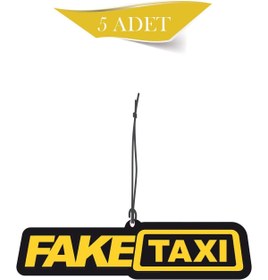 Resim Genel Markalar Fake Taksi 5'li Dekoratif Oto Kokusu ve Oto Aksesuarı 