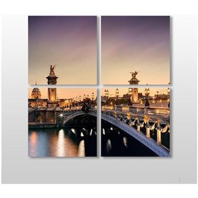 Resim Köprü Kanvas Tablo 200x200cm 