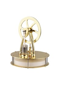 Resim Tenfowee Düşük Sıcaklıkta Çalışan Stirling Motoru Eğitim Seti - Bilim Deneyi Ve Elektrik Üretimi İçin Dıy Oyuncak 