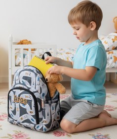 Resim Hevi Kids HeviKids Kişiye Özel İsimli Anaokulu Çantası - Formula| 3-15 Yaş Çocuk Sırt Çantası 