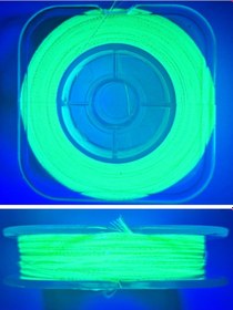 Resim Ea genset Hazır Çapari Kombini Ultraviyole Uv Neon Sarı Makarada 