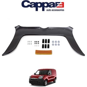 Resim Cappafe Opel Combo Ön Kaput Koruma Rüzgarlık 4Mm Abs 2011-2017 