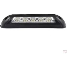 Resim Cuticate Camper Yat Rv Marine Yardımcı Programı Iç Dış Aydınlatma Tente 5 LED 12 V (Yurt Dışından) 
