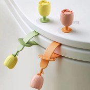 Resim 2 Adet Tuvalet Kapağı Tutacağı - Hayvan Şekilli Tasarım, Dayanıklı Silikon, Kolay Kurulumlu Tuvalet Tutucu, Yaşlı ve Engelliler İçin Ergonomik Tutma Yeri, Yerden Tasarruf Sağlayan Banyo Aksesuarı, Kullanıcı Dostu Tasarım, Pürüzsüz Yüzey 