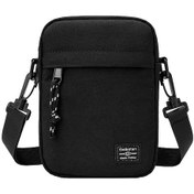 Resim Mufunye Erkek Küçük Çanta Ekstra Küçük Tek Omuz Mini Küçük Çanta Küçük Çanta Trendy Marka Çapraz Küçük Sırt Çantası Hafif Erkek Postacı Çantası Siyah 