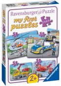 Resim Ravensburger 2/4/6/8 Parça Puzzle İlkyardım Araçları 056316 