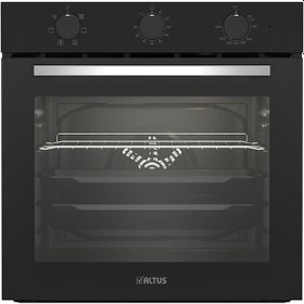 Resim Altus ALA 321 B - ALA 159 GB - ALA 535 B + Siyah Cam Ankastre Set 