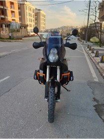 Resim MOTOCAM KTM 990 Adventure Ön Cam 2015 2018 Model 52cm Açıkfüme Renkli 4mm 
