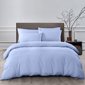 Resim Mer-Tim Tek Kişilik Small Size 135x200 Nevresim Yorgan Kılıfı - Mavi 