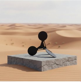 Resim Taklacı Çelik Hedef 50cm Siyah 