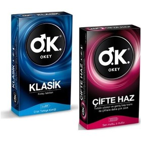 Resim Okey Çifte Haz 10'lu + Okey Klasik 10'lu 