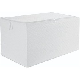 Resim Bebesi 3 Adet Extra Telalı Kaliteli Yorgan Hurcu & 100x50x50 Cm Ölçüde Beyaz Beyaz 