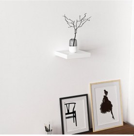 Resim Minarmobilya Minar Gizli Tutuculu Duvar Rafı 23 Cm - M.Beyaz 