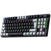 Resim Gamepower Eva 5 60M Mekanik Red Switch 88 Tuş Kablolu Usb Oyuncu Klavye (Distribütör Garantili) 