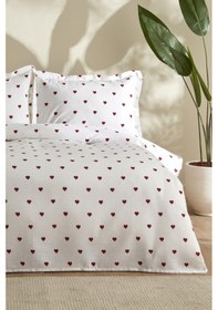 Resim Karaca Home Amour Tek Kişilik Pike Takımı Kırmızı 