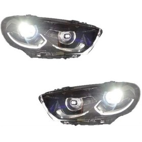 Resim ÇMK Volkswagen Scirocco 09-17 LED Far 