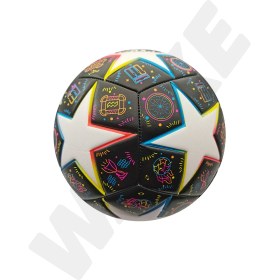 Resim Walke Premium Şampiyonlar Ligi Temalı 5 Numara Futbol Topu Pompa li 