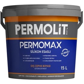 Resim Permolit Permomax Silikonlu Dış Cephe Boyası-Ücretsiz Kargo 