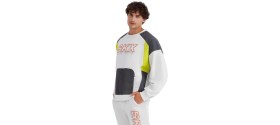 Resim Skechers Erkek Gri M Lw Fleece Crew Neck Sweatshirt Rahat Kesim Sportif Şıklık S232277-032 