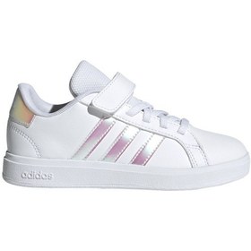 Resim Adidas Grand Court 2.0 El C Erkek Çocuk Beyaz Sneaker Beyaz 