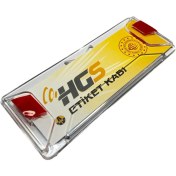 Resim Hgs On Cam Icin Seffaf Plastik Kartvizit Etiket Tutucu 