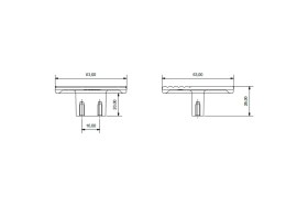 Resim System 4854 Harmonique Kulp Siyah Renk 16 mm 