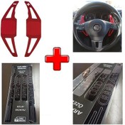 Resim Audi A3 Uyumlu Kapı Eşiği Ve F1 Kulakçık Vites Kolu (554410449) 