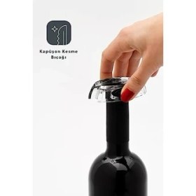 Resim Wine Up 2201H Otomatik Şarap Açacağı (Elektrikli Tirbuşon) 