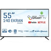 Resim Onvo OV55351 55" 4K Uydu Alıcılı Ultra HD Android Smart LED TV Onvo