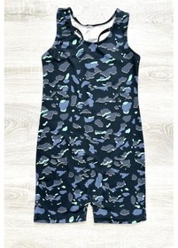 Resim My Kids Wear Kız Çocuk Deniz Yüzücü Mayoları Mavi - Pembe 
