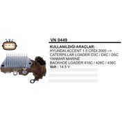 Resim Konjektor 12V Accent 1.5 Crdi 2005-3 Fisli 504630039 