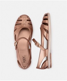 Resim İgor Kadın Paris Metal Sandalet Bronz S10375-099 Altın 