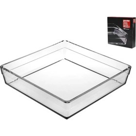 Resim altabi Borcam Kare Tepsi Borcam Premium Model 23X23 cm 2400 cc 