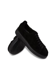 Resim Deery Hakiki Süet Siyah Erkek Sneaker Ayakkabı - 01954Msyhe03 Siyah 