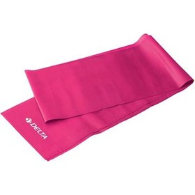 Resim Delta Egzersiz Direnç Lastiği Pilates Bandı-tam Sert-150x15cm Pr363 Fuş Fuşya 