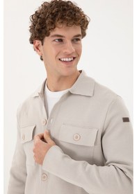 Resim U.s. Polo Assn. Erkek Taş Hırka Triko 50294169-vr049 Taş 